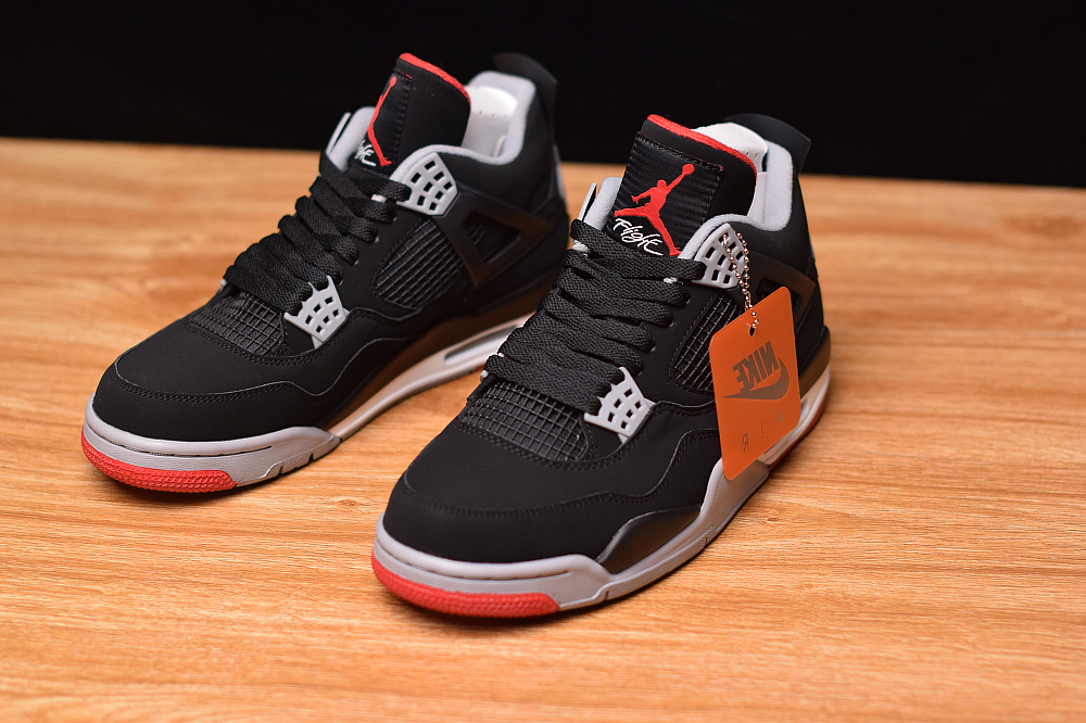 Air Jordan 4 “Bred”,Fashion sports shoes