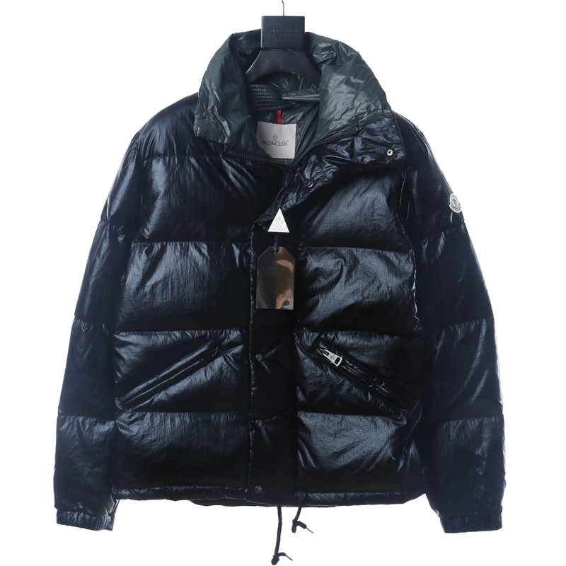 Moncler coat blk,fashion clothes